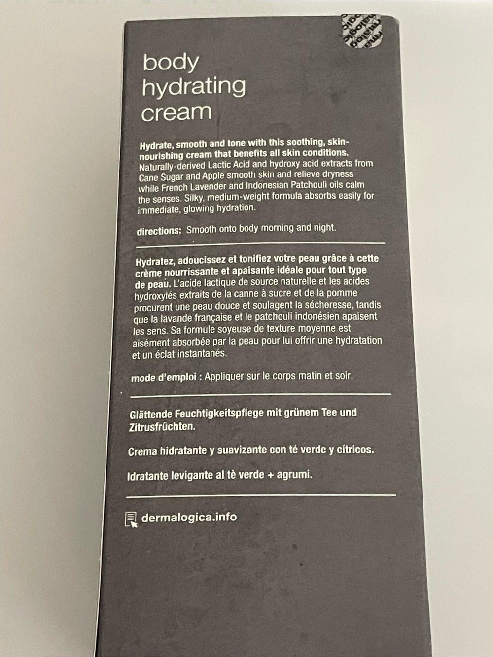 Dermalogica Body Hydrating Cream - Picture 2 of 3